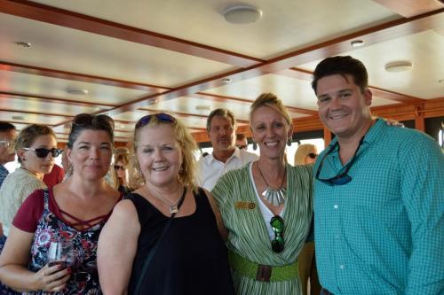 Sunset-Wine-Cruise Lisa-Haney-Robin-Lois-Brandon-and-Ed-scaled